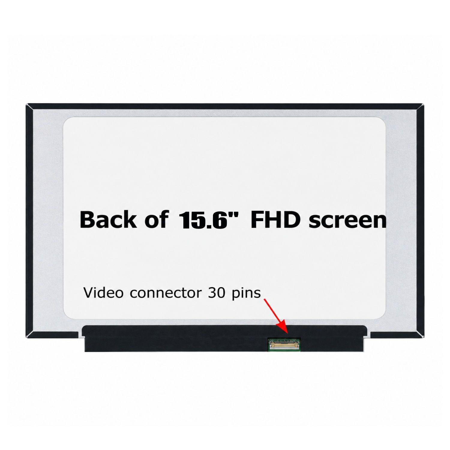 Pantalla HP 15.6" FHD Antirreflejo UWVA para Notebook OMEN by HP 15-ek00010la-1