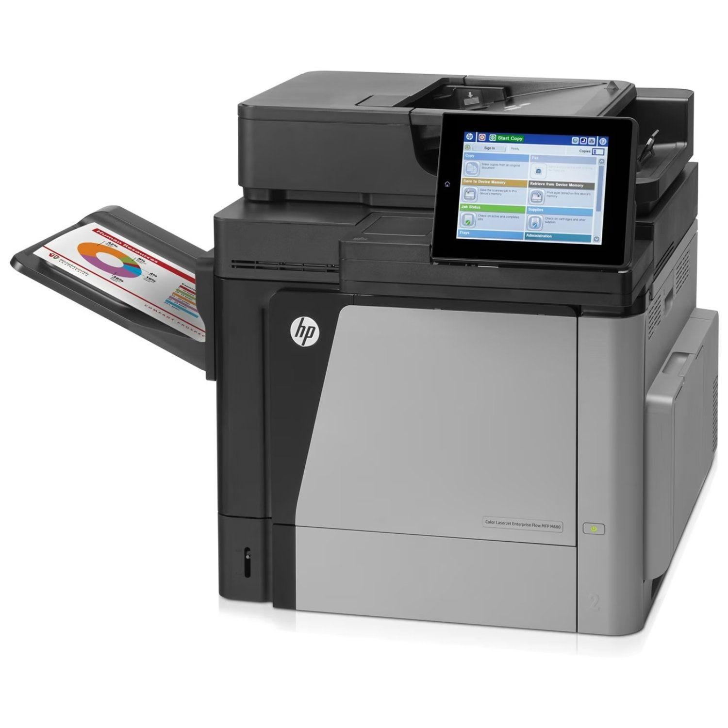 Impresora Multifuncional HP Color LaserJet Managed MFP M680dnm-0