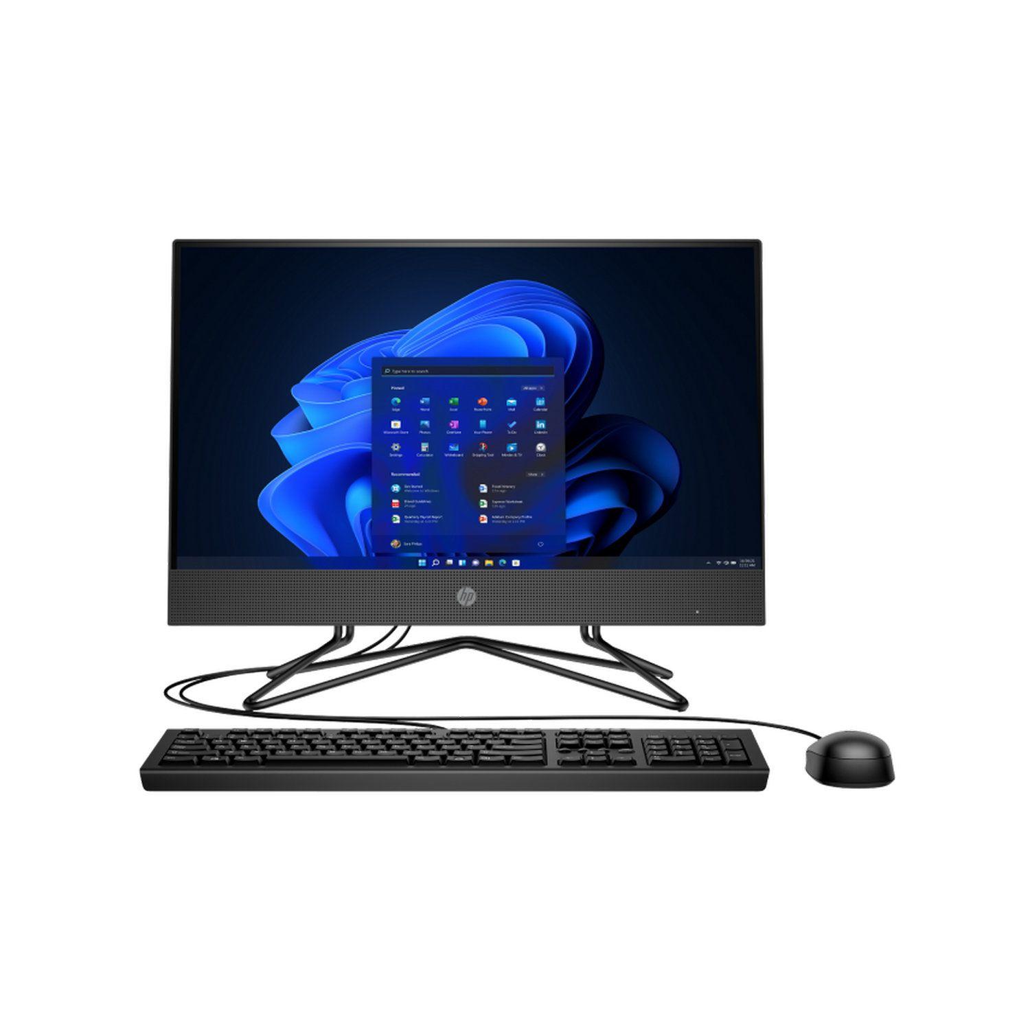 HP All-in-One 200 G4, Intel Core i5-10210U, 21.5", 8GB/256GB SSD AiO NT PC-4