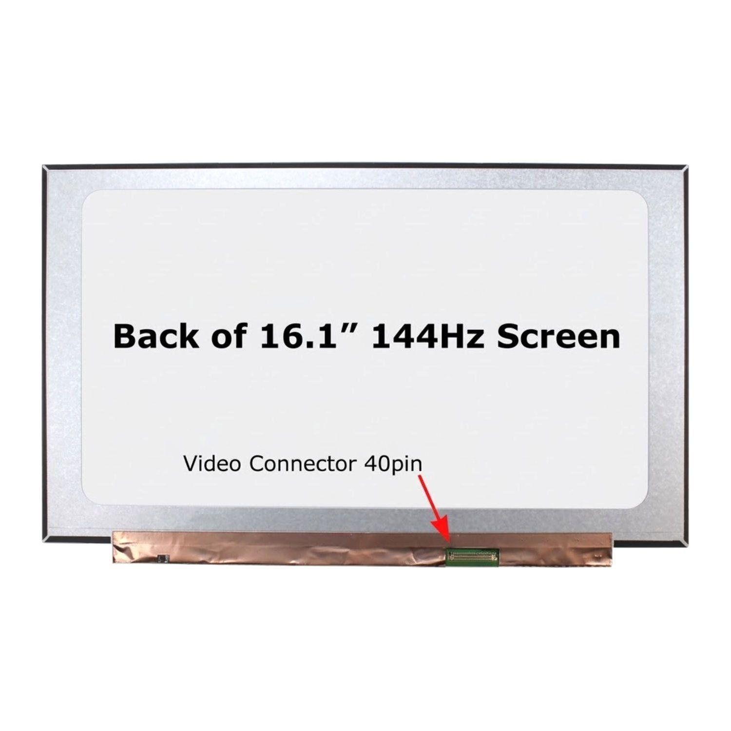Pantalla HP 16.1" FHD Antirreflejo UWVA 144Hz para Notebook OMEN by HP 16-b-1