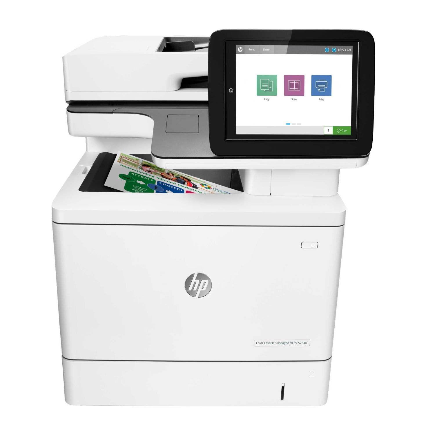 Impresora Multifuncional a Color HP LaserJet Managed MFP E57540dn-0