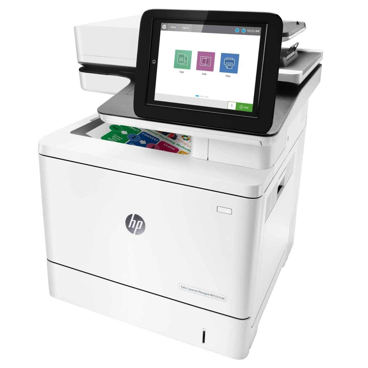 Impresora Multifuncional a Color HP LaserJet Managed MFP E57540dn-2