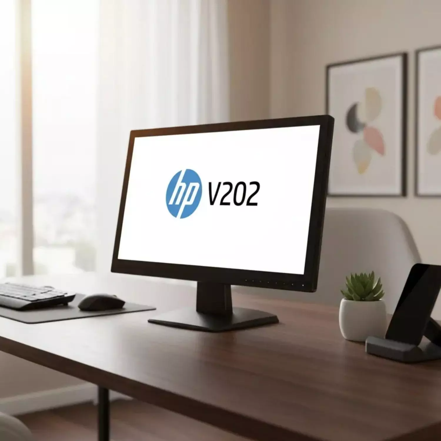 Monitor HP V202 HD+ (1600x900 @60Hz) 19.5" Business Display-3