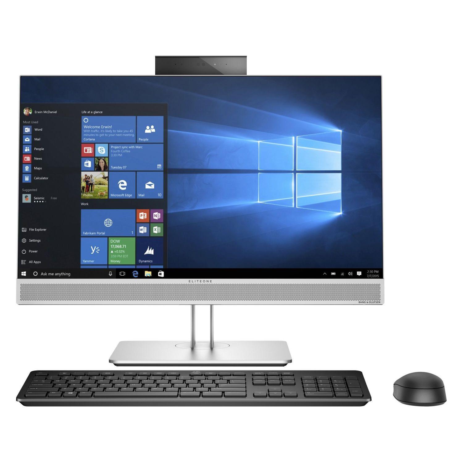All in one HP EliteOne 800 G3, Intel Core i5-7500, 23.8", 8GB/512GB SSD AiO NT PC-0