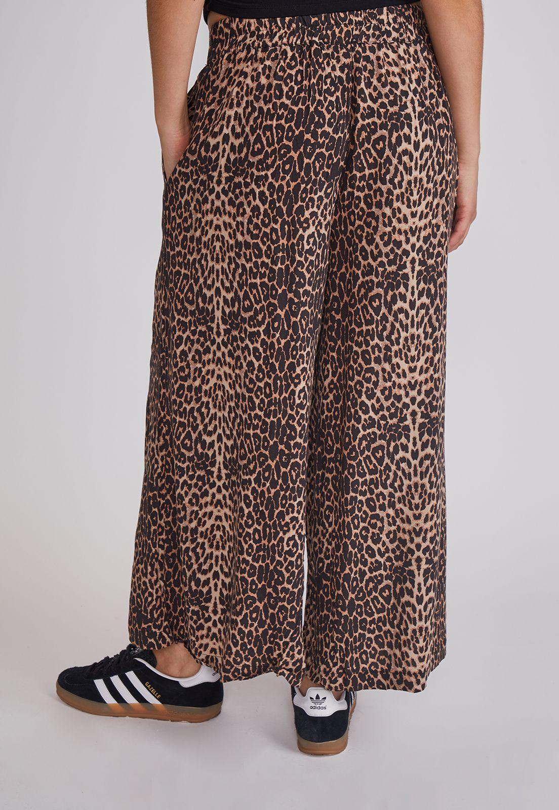 Pantalón Mujer Leopardo Beige Sioux-3