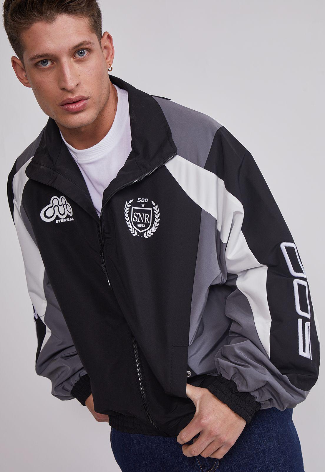 Chaqueta Hombre Racing Negro Sioux-2