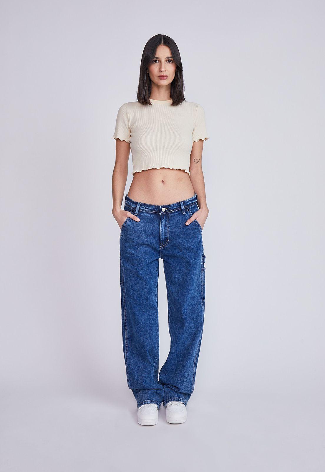 Polera Mujer Canuton Roullet Crudo Sioux-3