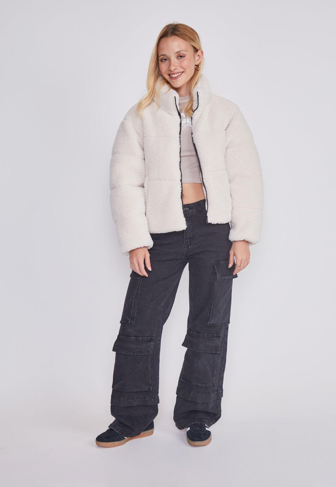 Chaqueta Mujer Puffa Crudo Sioux-4