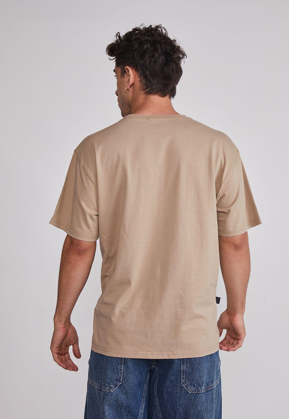 Polera Hombre Auto Garage Beige Sioux-4