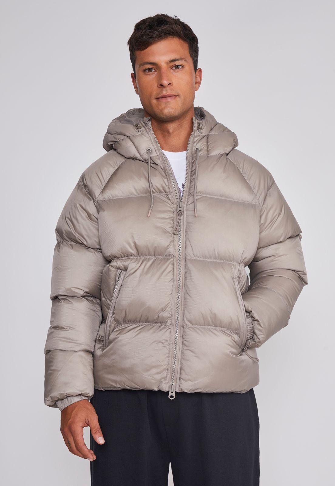Parka Hombre Pluma Beige Sioux-0