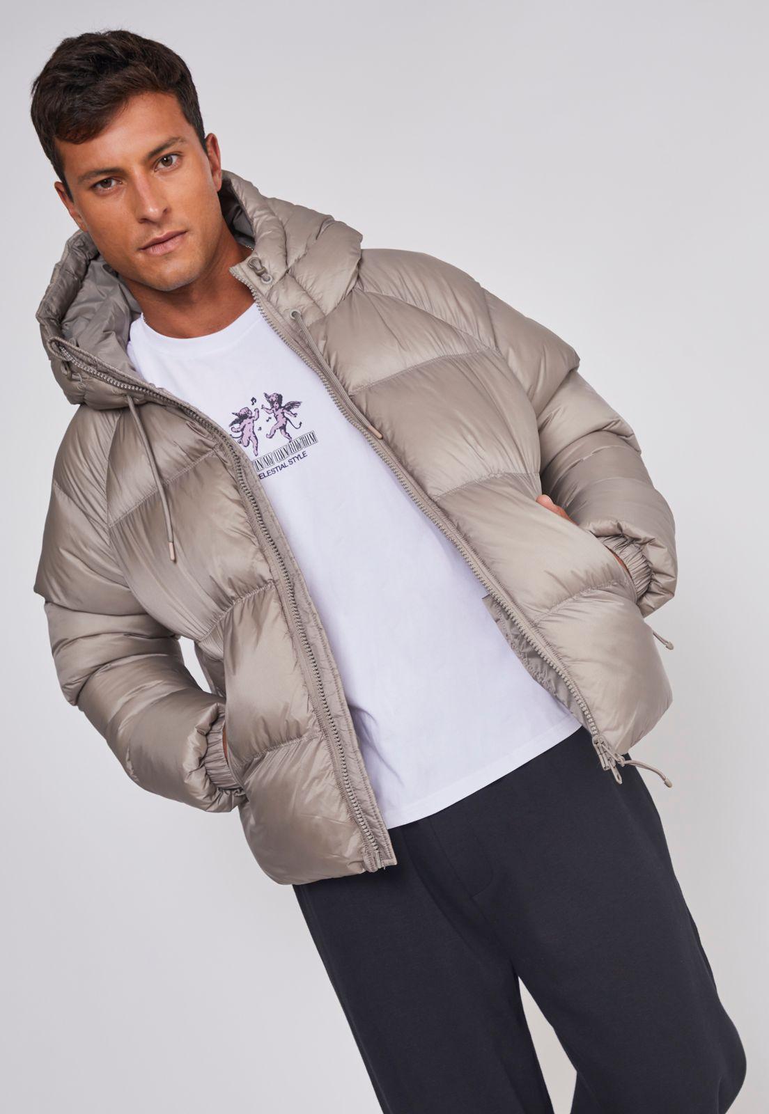 Parka Hombre Pluma Beige Sioux-4