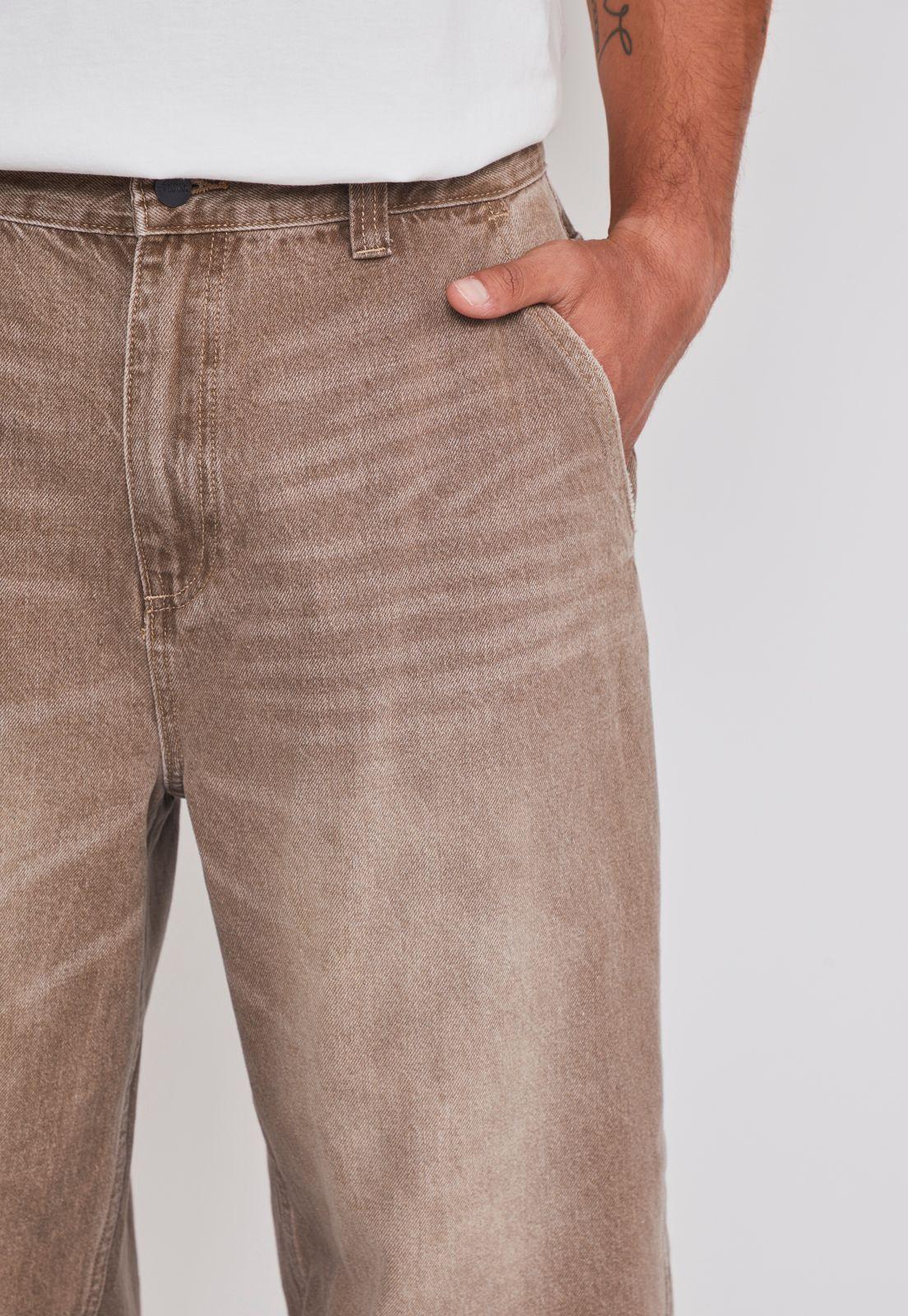 Jeans Hombre Skater Proceso Café Sioux-3