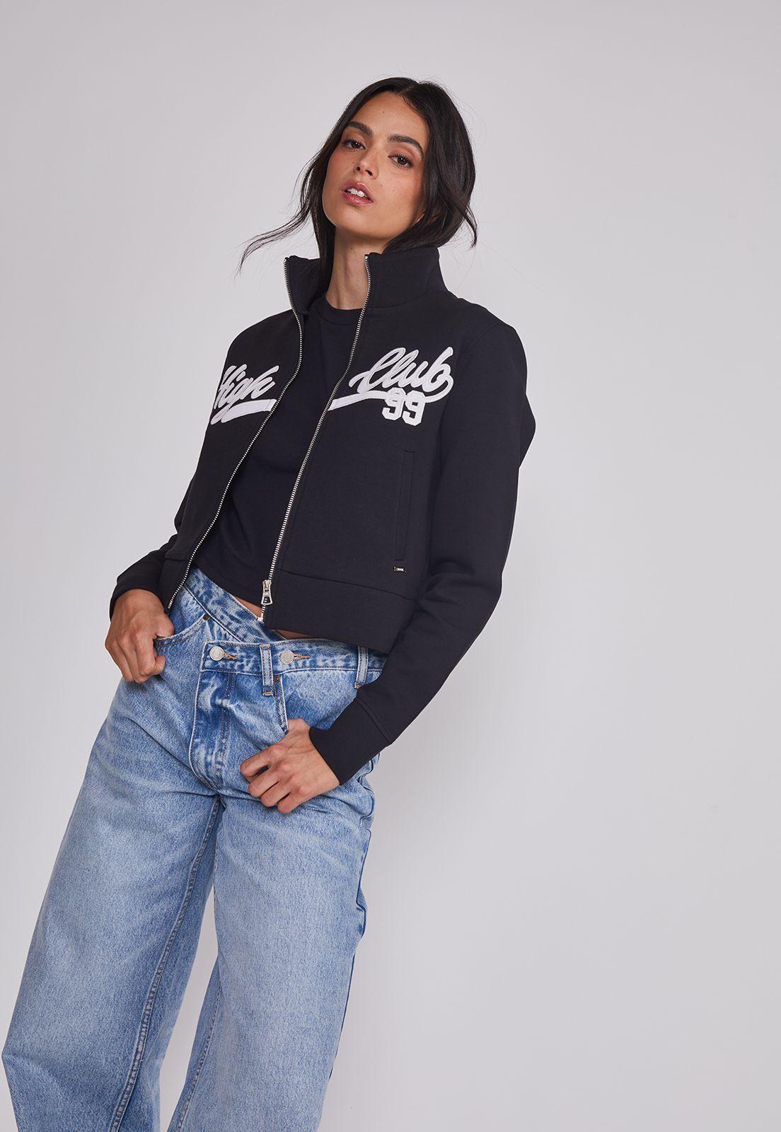 Jeans Mujer Wide Leg Boton Cruzado Celeste Sioux-2