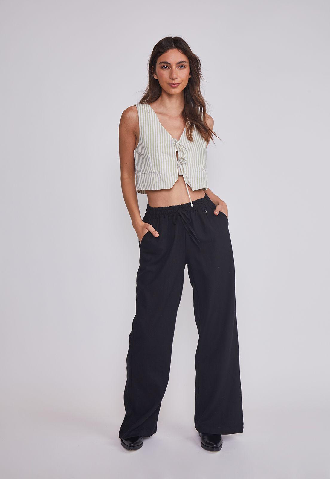 Chaqueta Mujer Lazos Verde Sioux-4