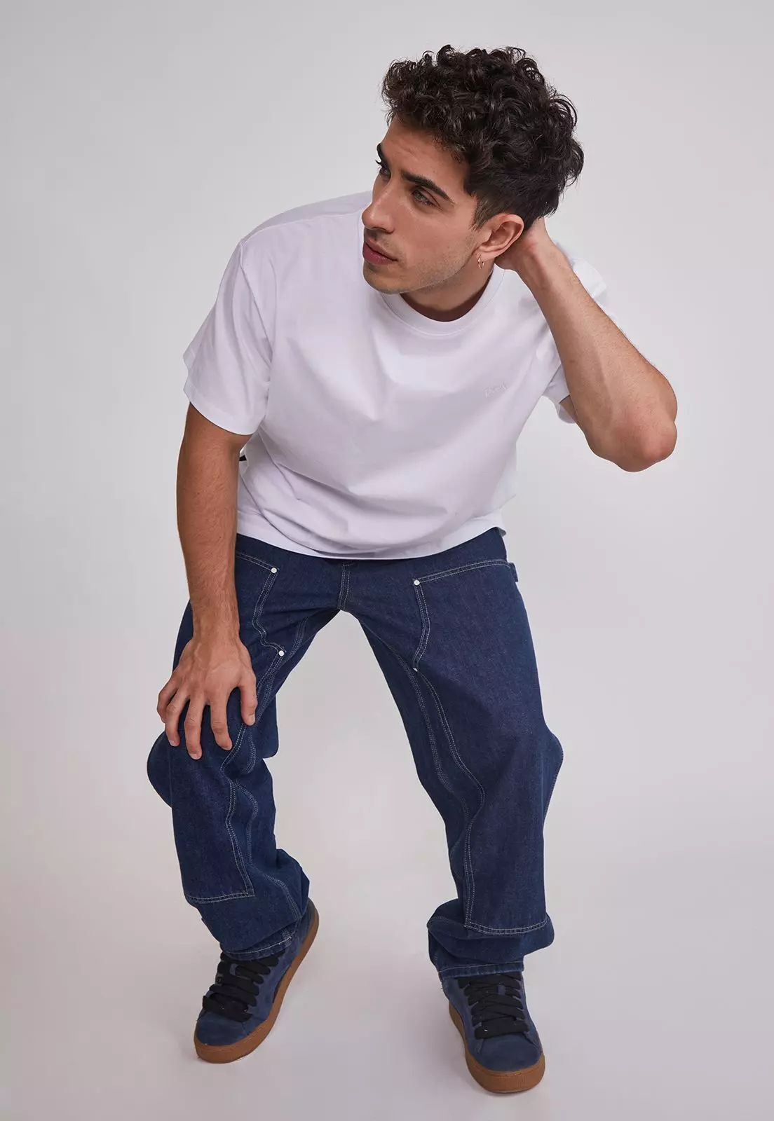 Jeans Hombre Carpintero Vaquero Azul Sioux-3