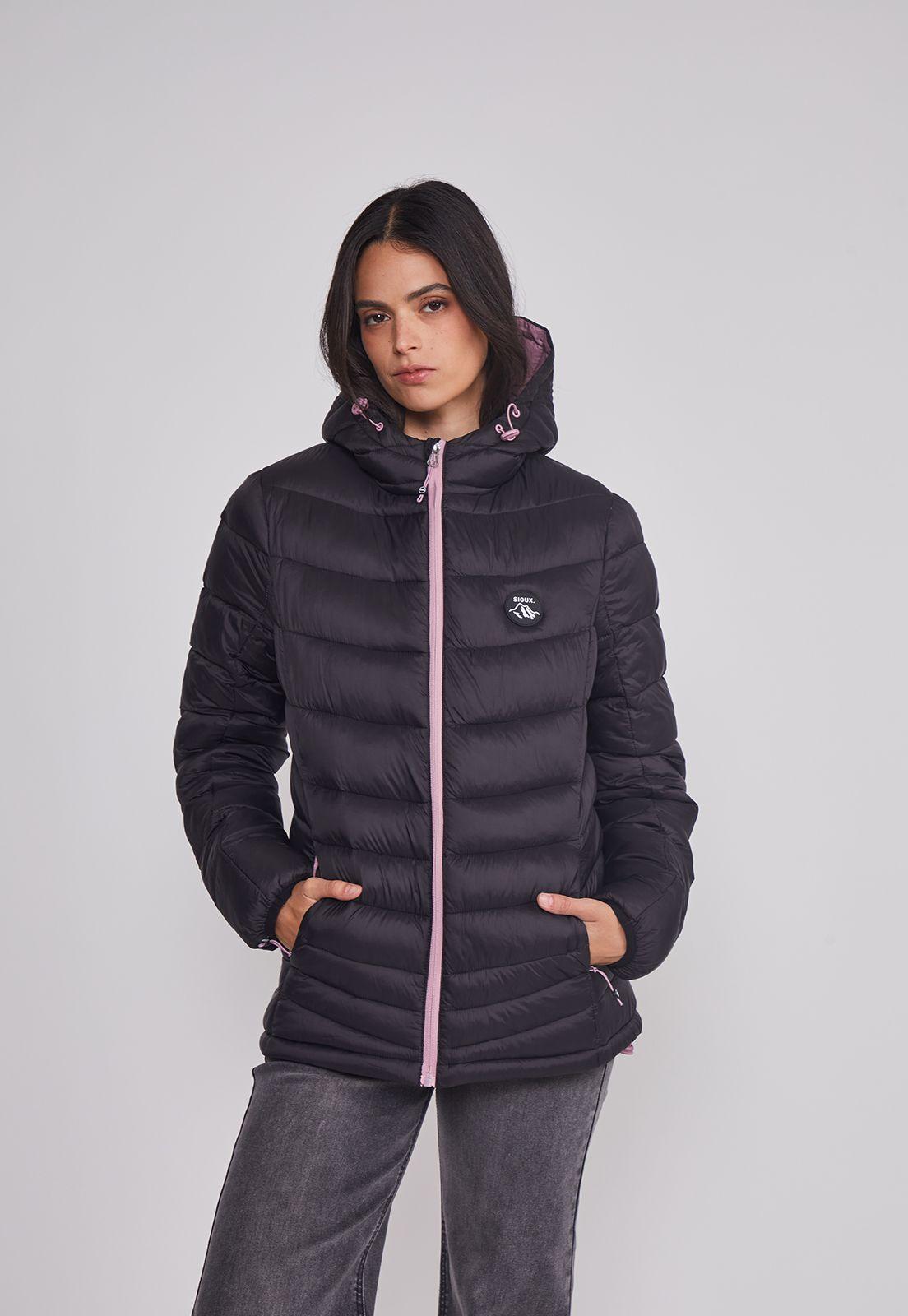 Parka Mujer Outdoor Rosado Sioux-0