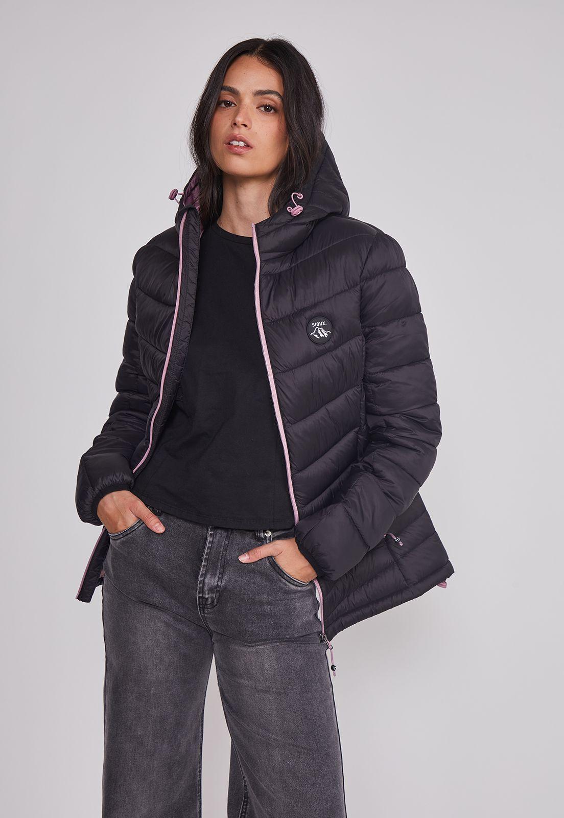 Parka Mujer Outdoor Rosado Sioux-4