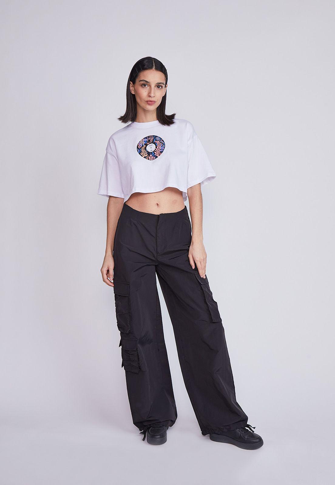 Peto Mujer Disco Blanco Sioux-3