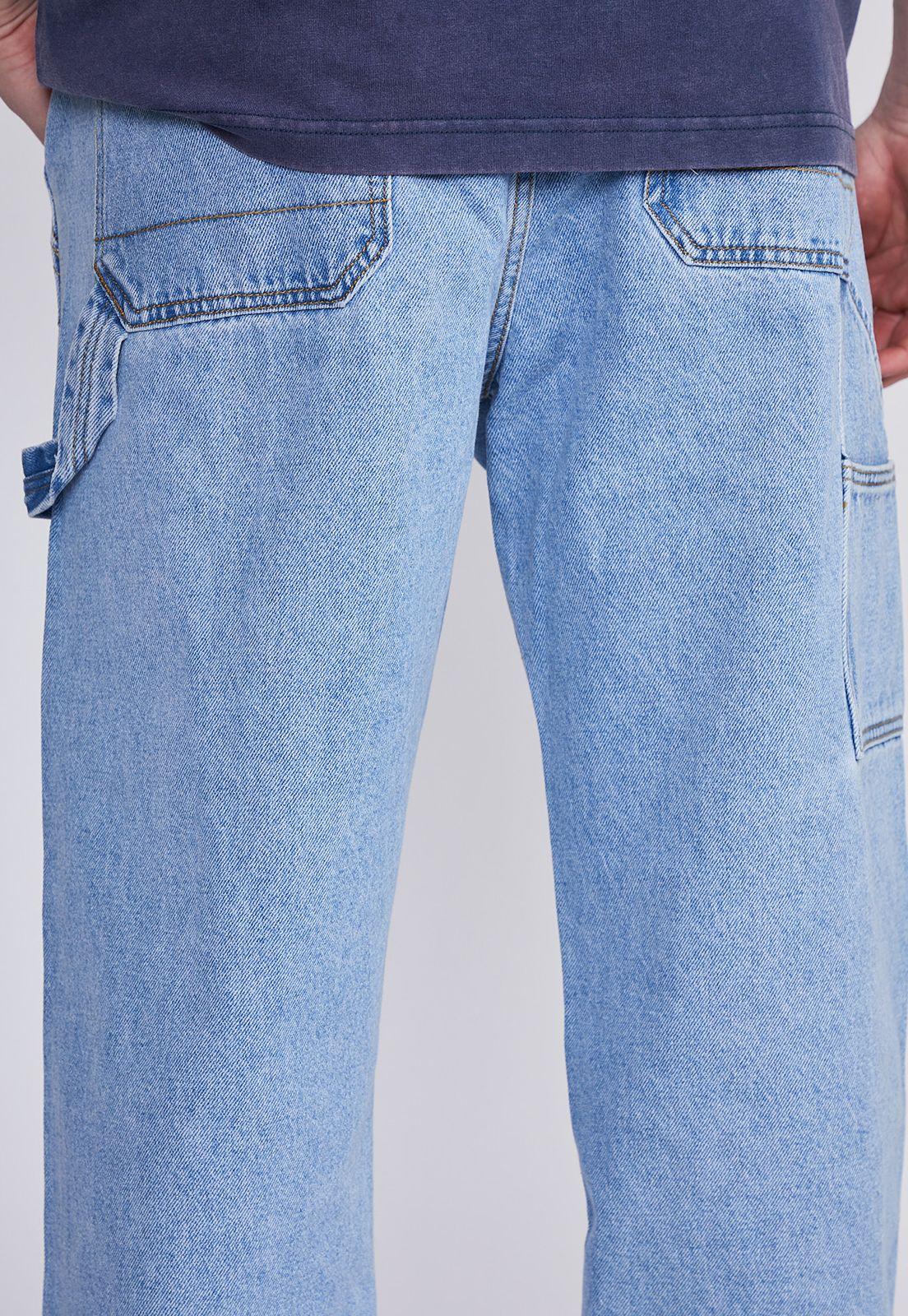 Jeans Hombre Celeste Recto Carpintero Sioux-1