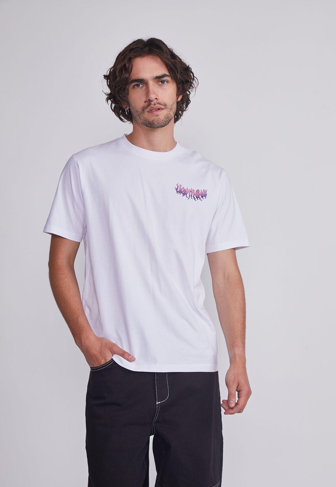 Polera Hombre Blanco Oso Sioux-0