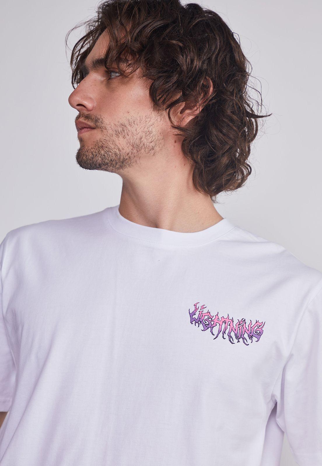 Polera Hombre Blanco Oso Sioux-2