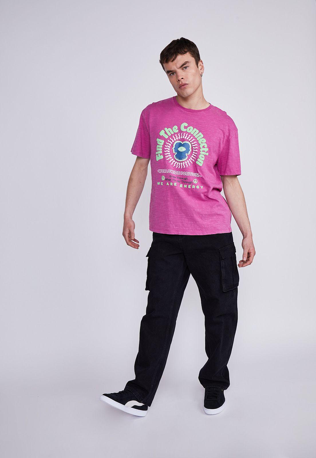 Polera Hombre Magenta Energy Sioux-0