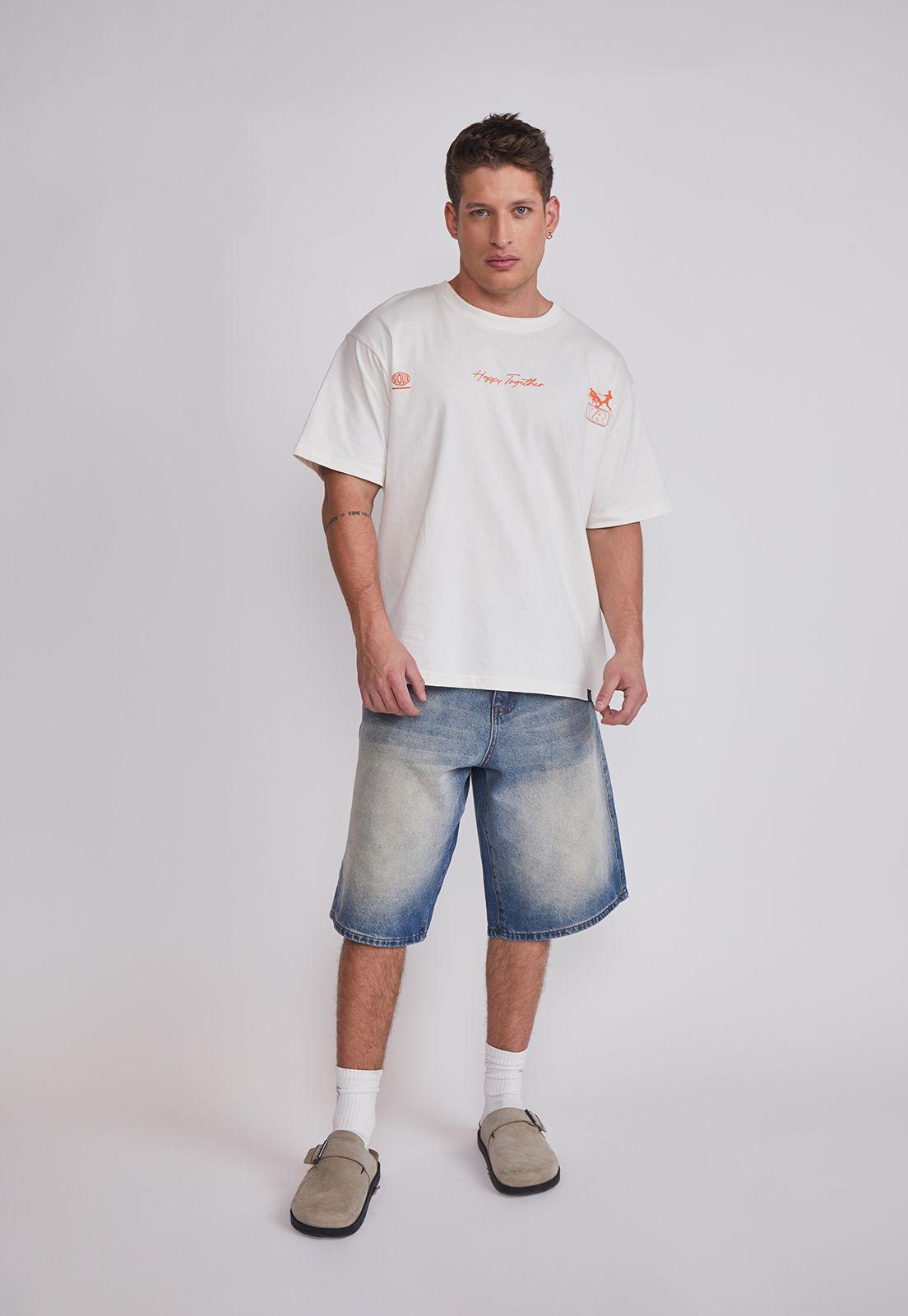 Polera Hombre Magic Perros Crudo Sioux-4