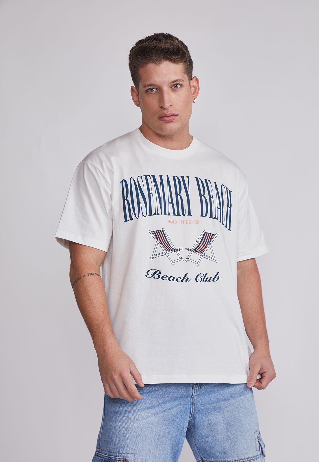 Polera Hombre Beach Crudo Sioux-0