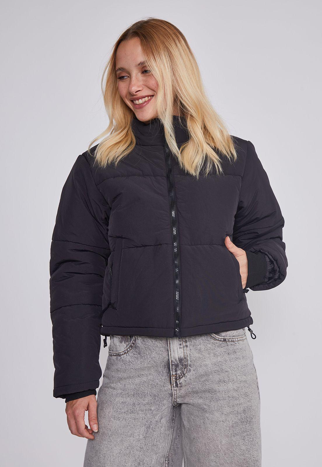 Parka Mujer Puffa Negro Sioux-0