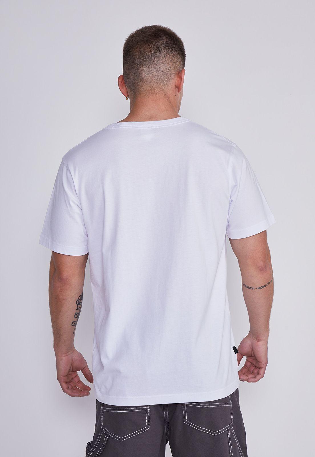 Polera Hombre Blanco Basica Sioux-2