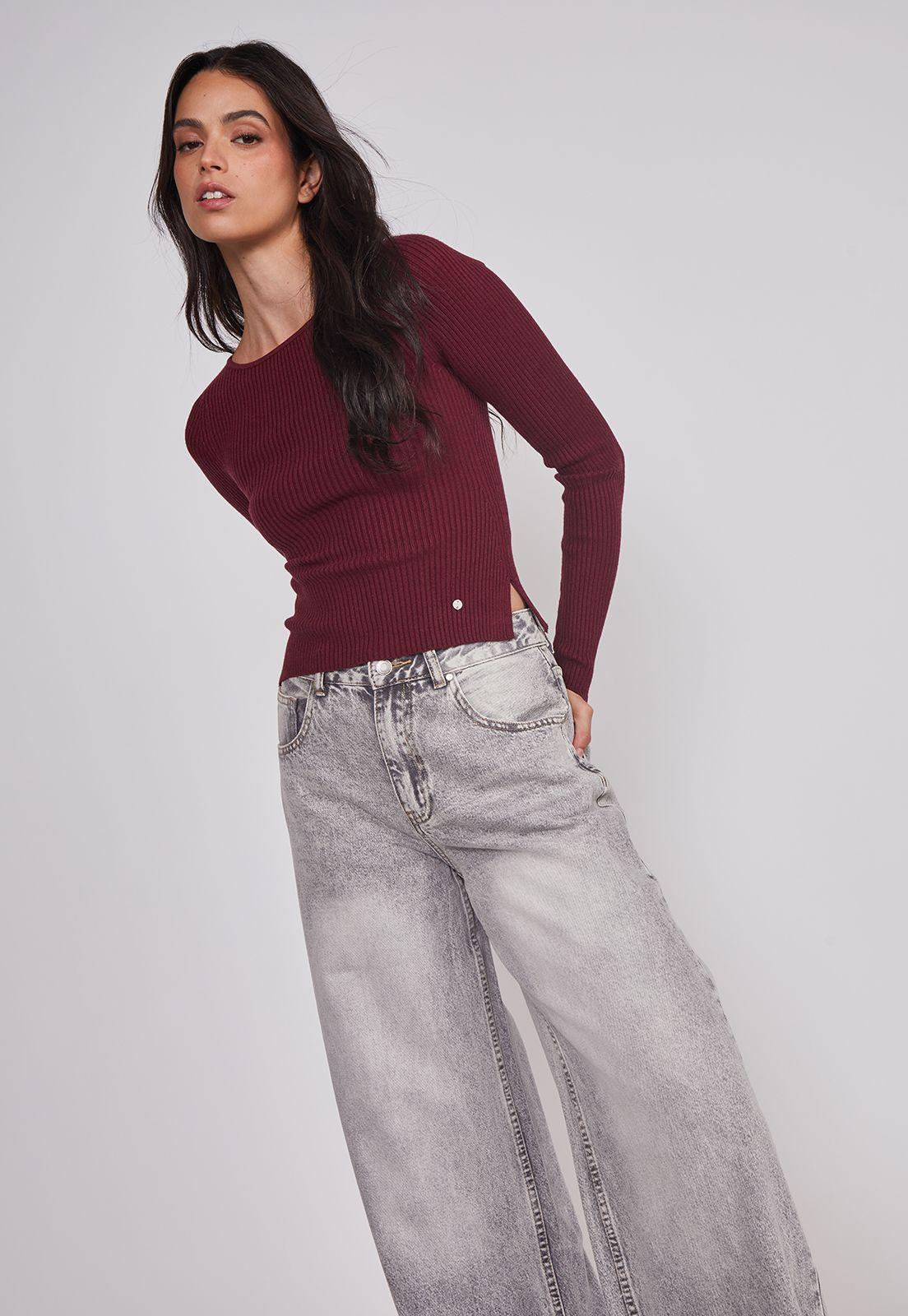 Jeans Mujer Desgastado Rep Gris Sioux-4