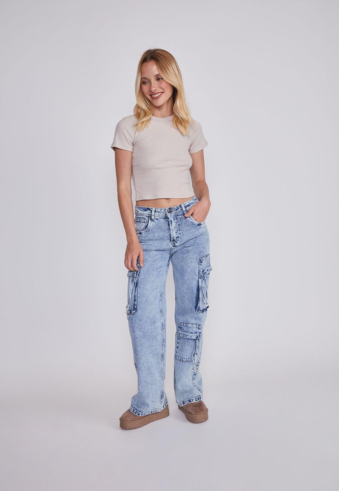 Polera Mujer Ajustada Crudo Sioux-4
