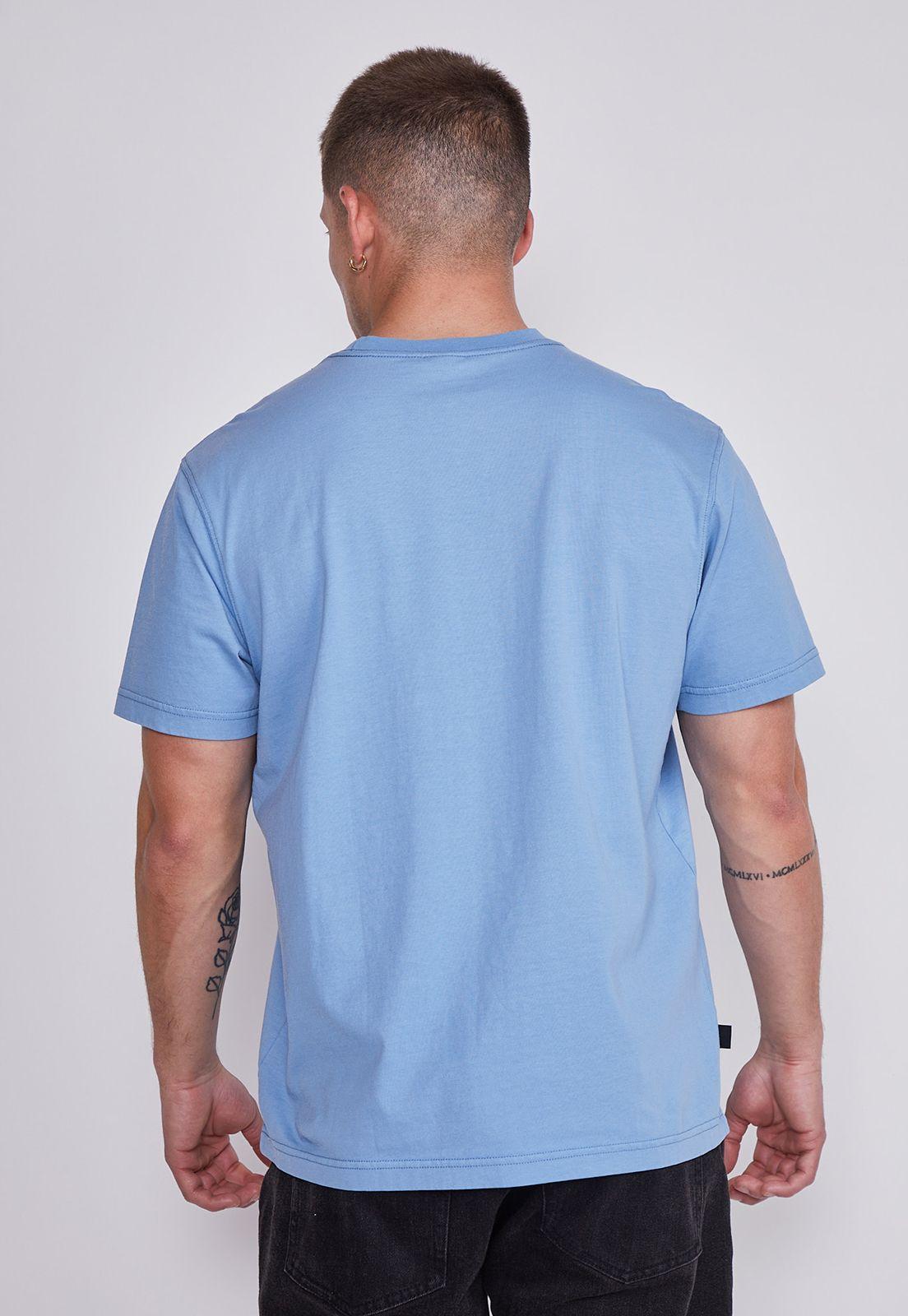 Polera Hombre Celeste Basica Sioux-2