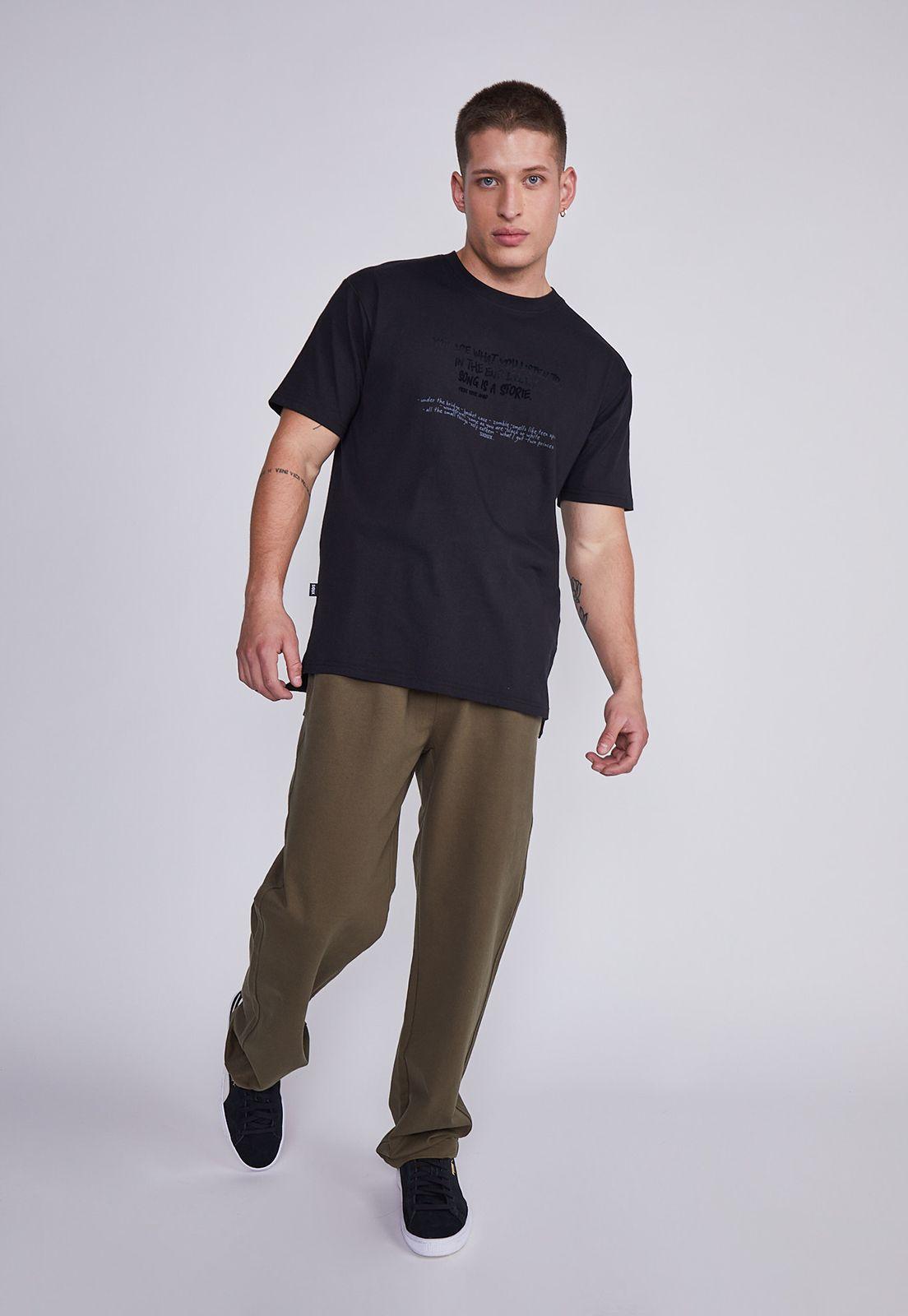 Pantalon Hombre Verde Relax Pretina Sioux-2