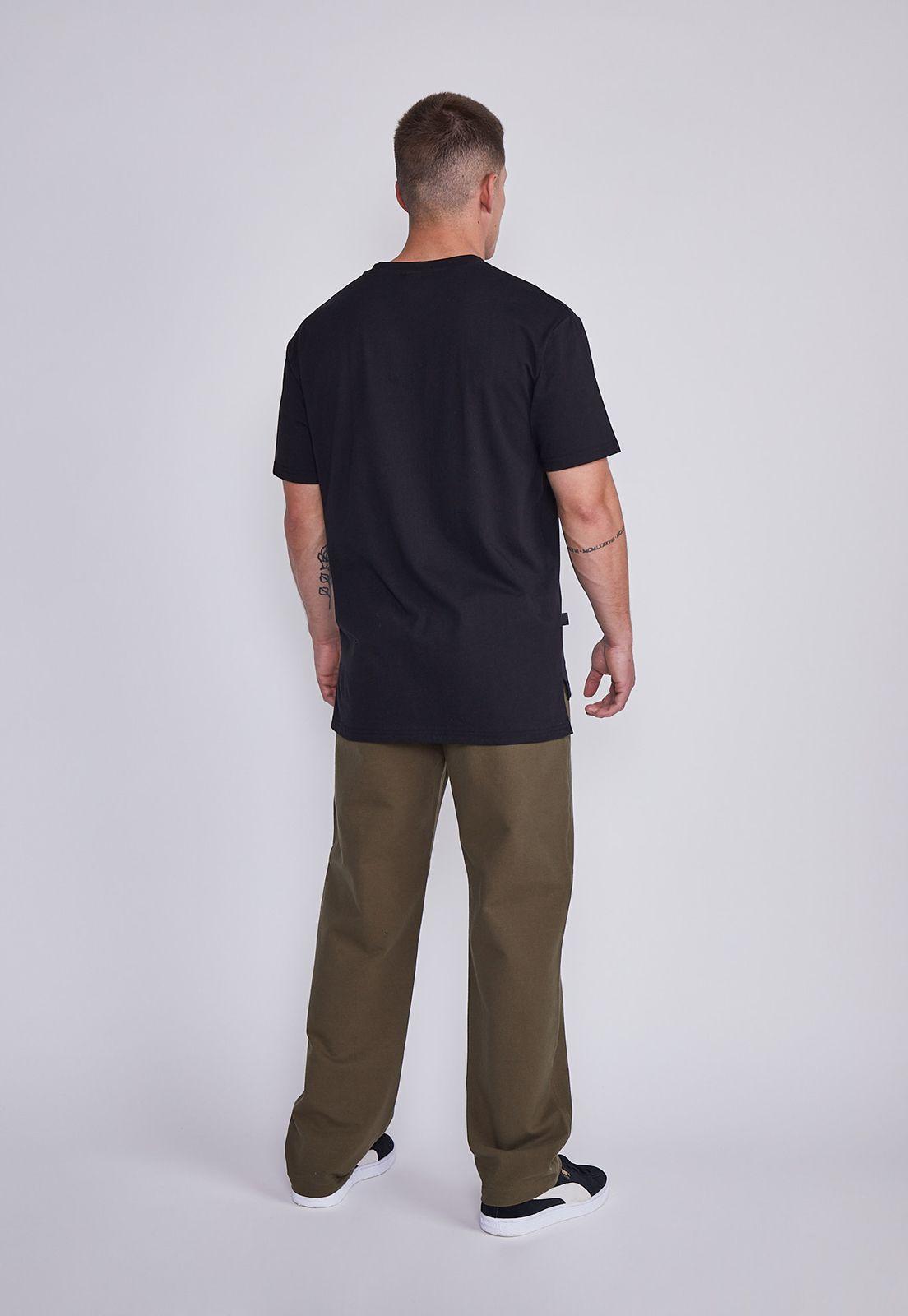 Pantalon Hombre Verde Relax Pretina Sioux-3