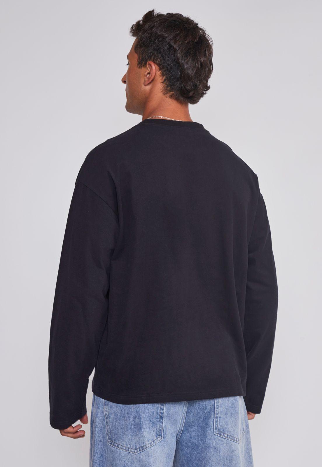 Polera Hombre Death Moda Negro Sioux-1