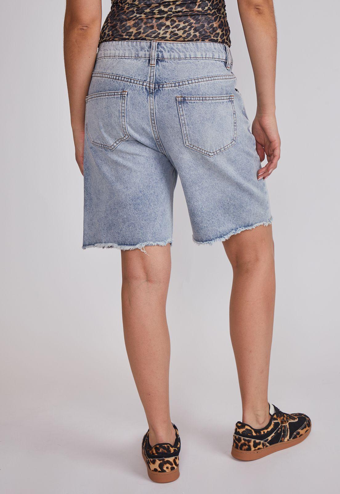 Short Mujer Denim Lavado Celeste Sioux-3