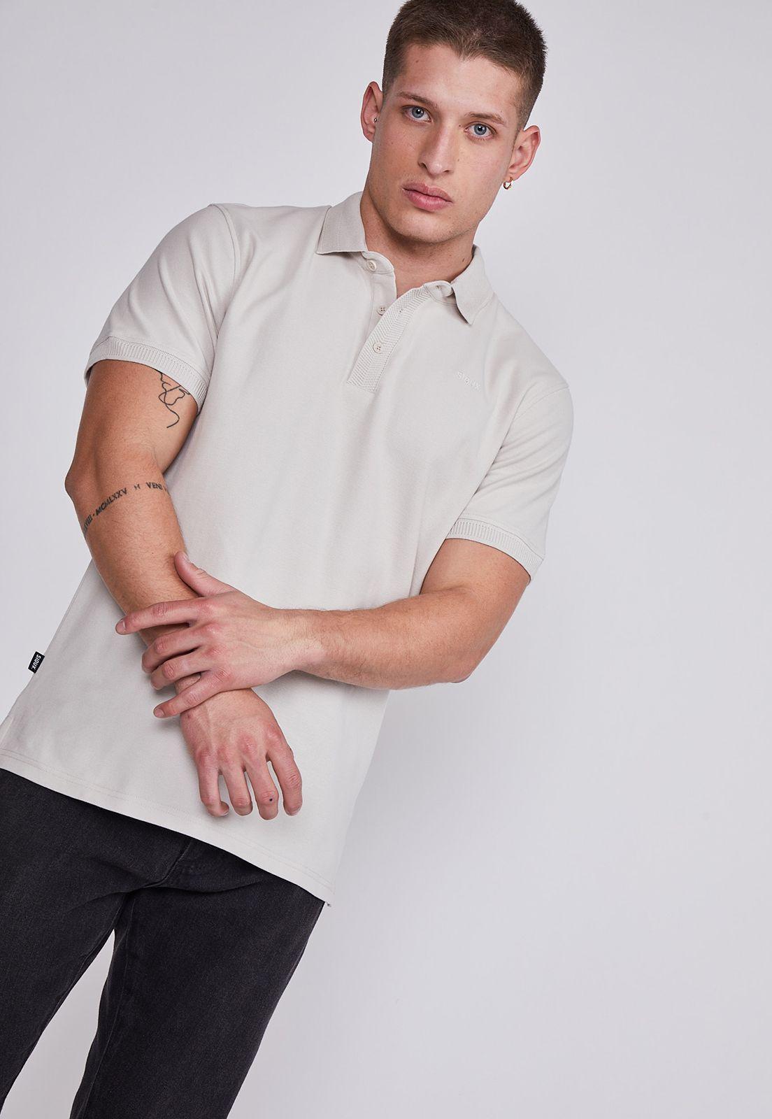 Polera Hombre Crudo Polo Sioux-3