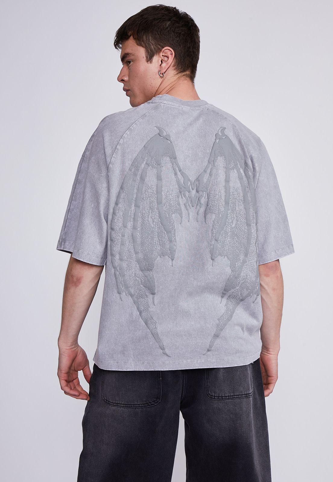 Polera Hombre Gris Alas Sioux-0