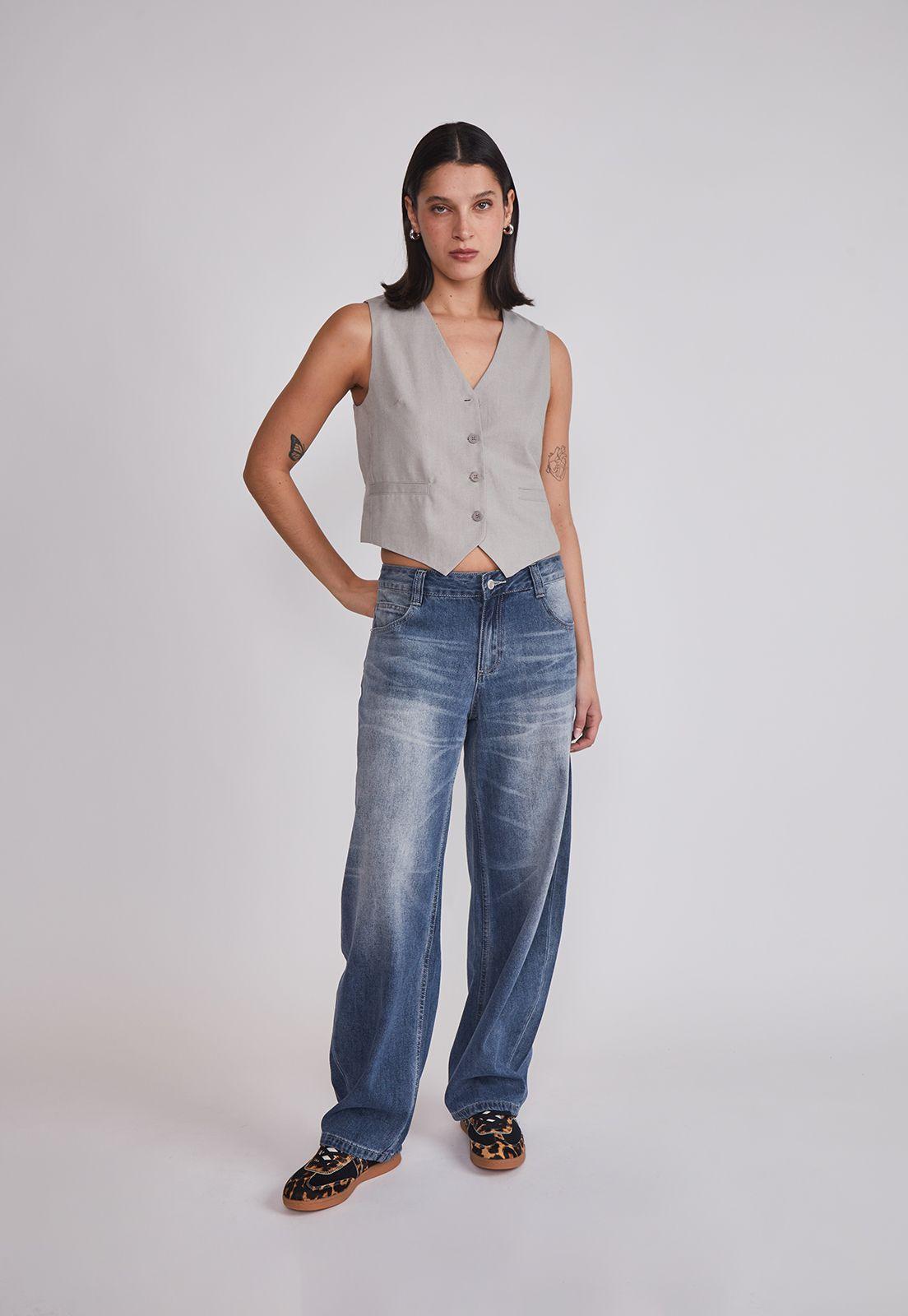 Chaqueta Mujer Sastrero Lino Beige Sioux-5