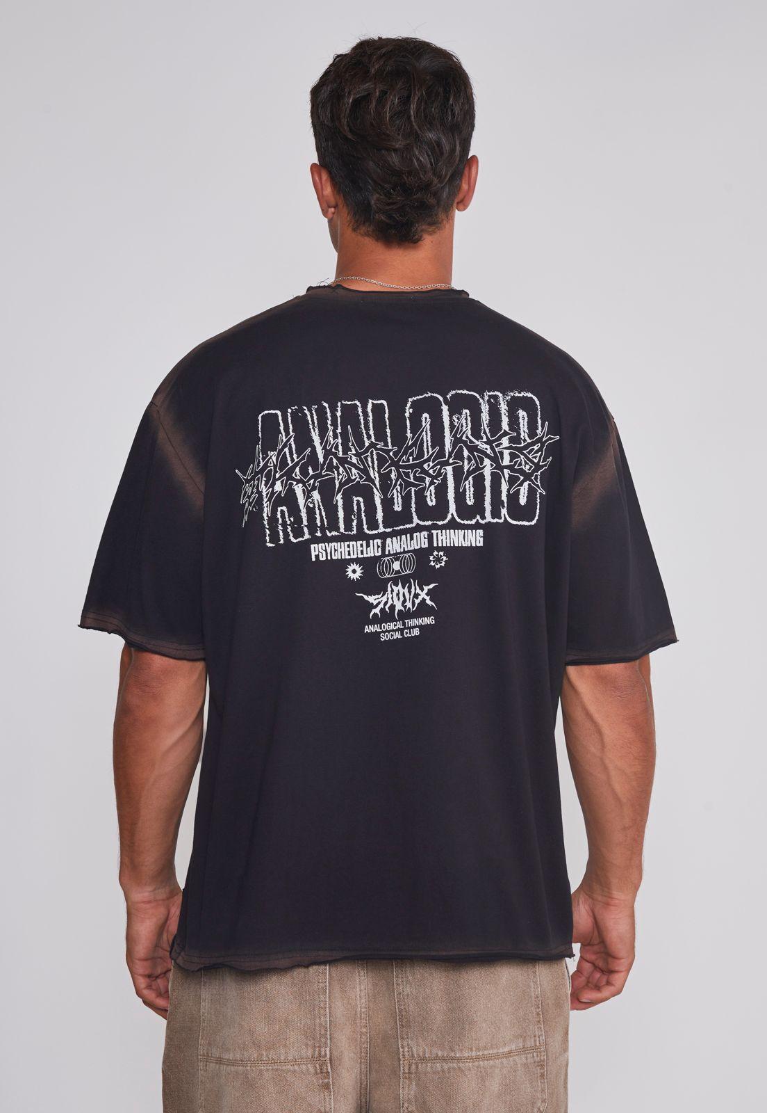 Polera Hombre Espalda Death Negro Sioux-1