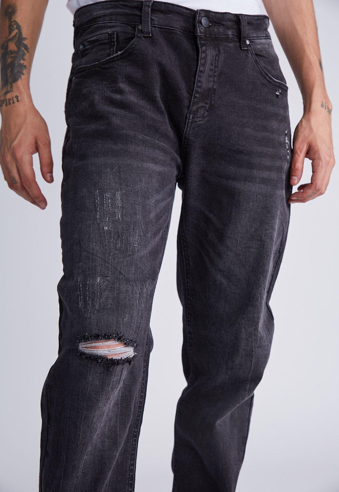 Jeans Skinny Black Gris Sioux-1