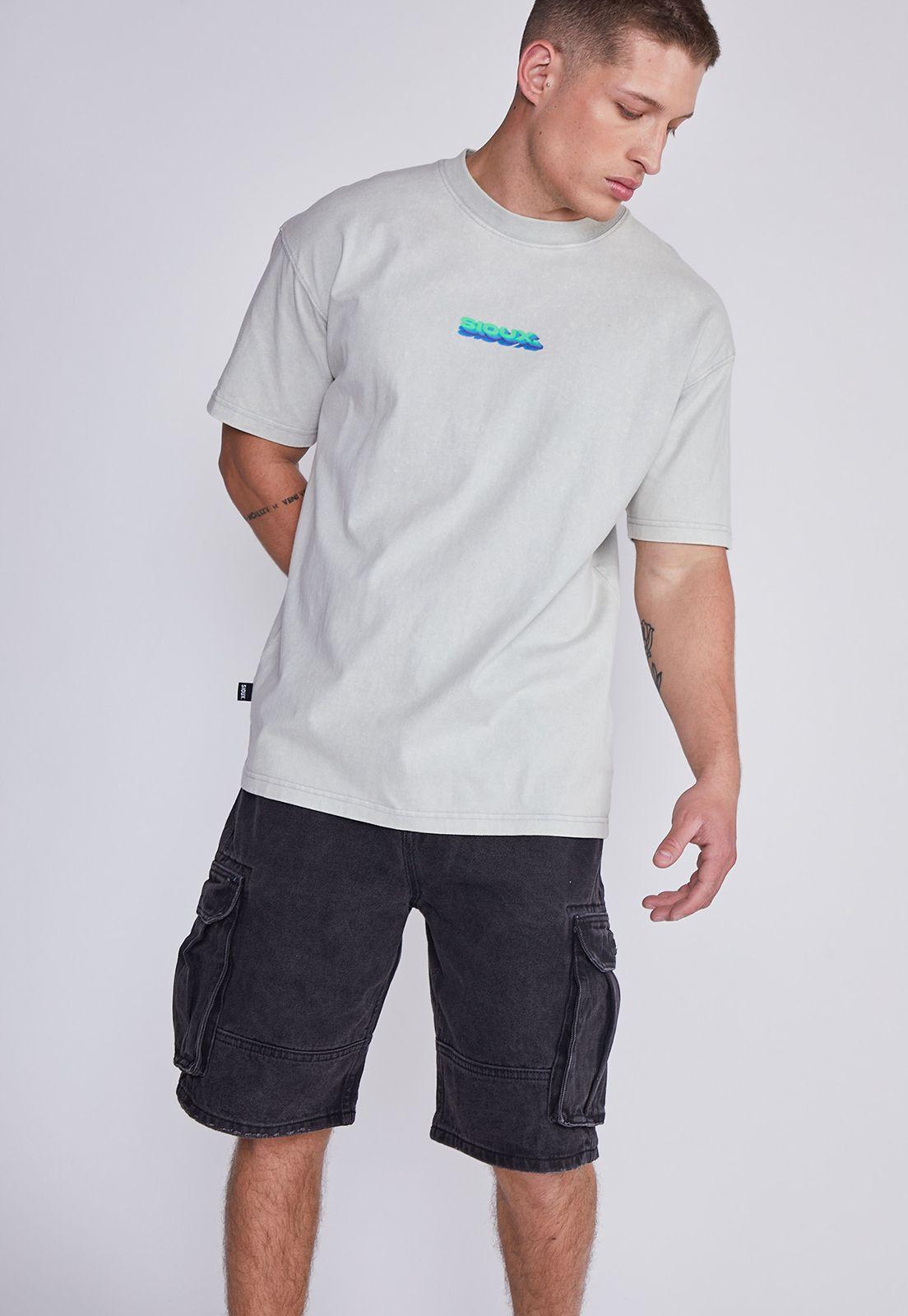 Polera Hombre Gris Colores Sioux-3