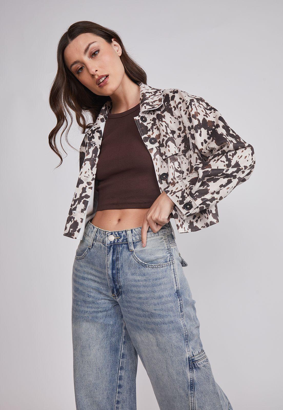 Chaqueta Mujer Suede Cow Crudo Sioux-1