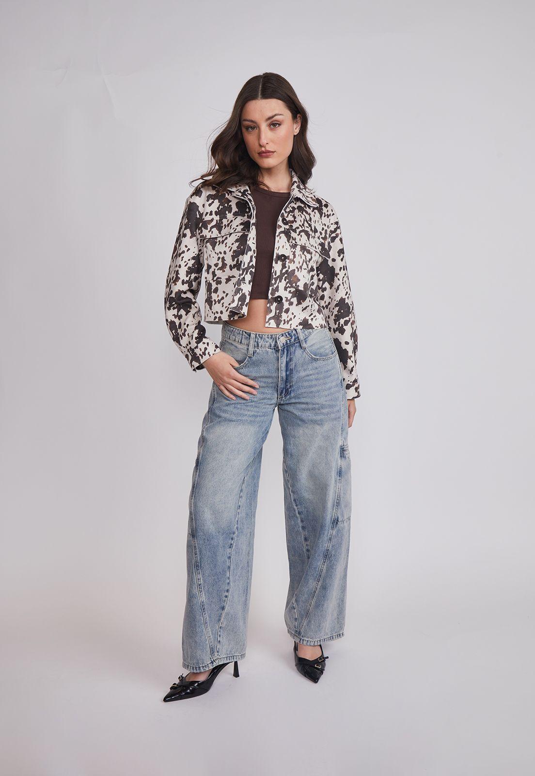 Chaqueta Mujer Suede Cow Crudo Sioux-4