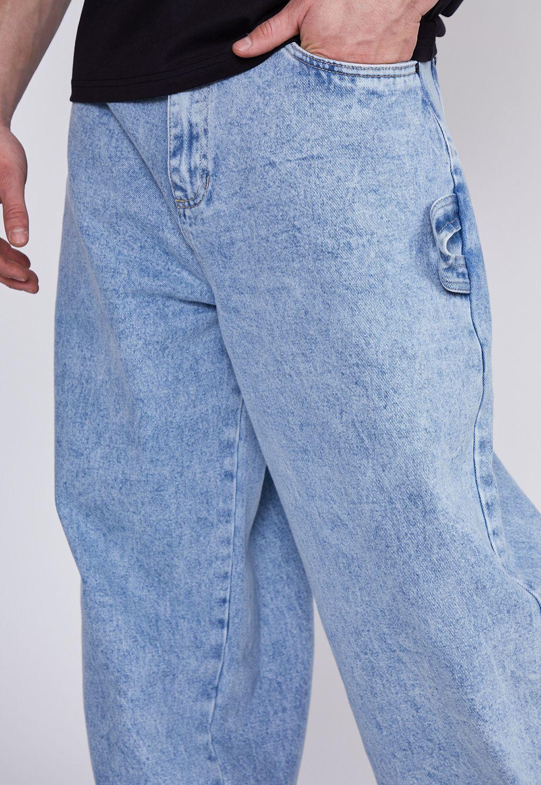 Jeans Hombre Azul Baggy Ajuste Basta Sioux-1