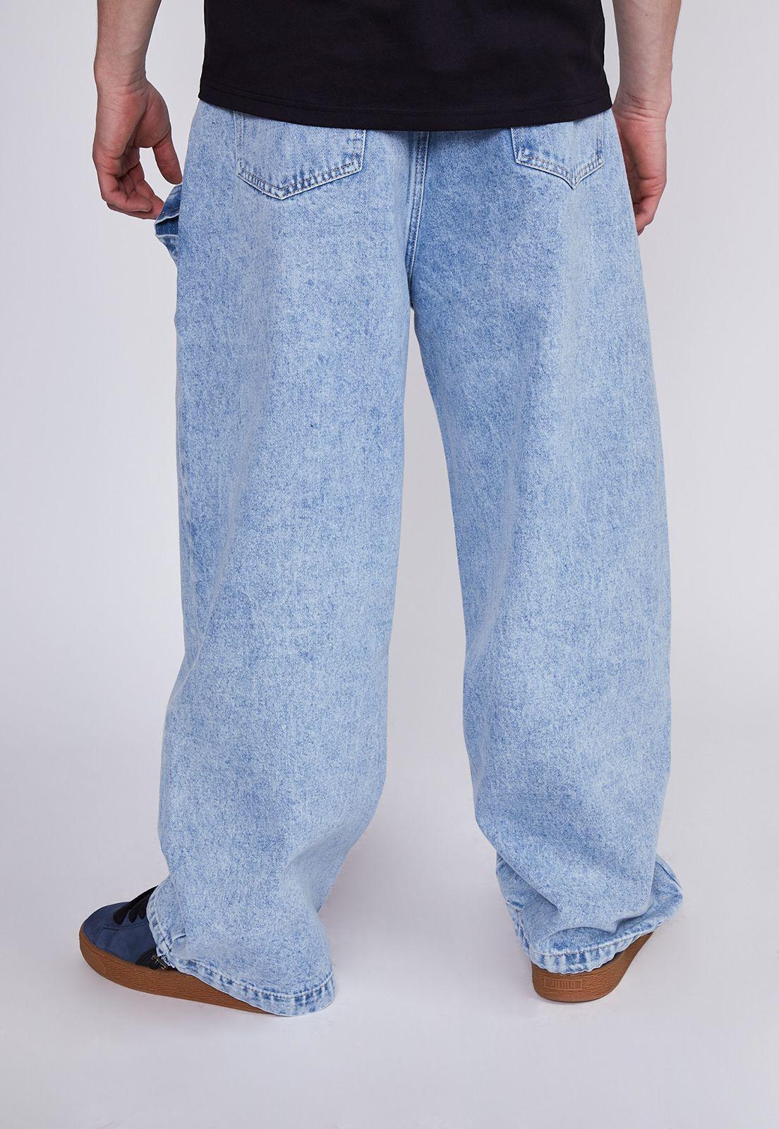 Jeans Hombre Azul Baggy Ajuste Basta Sioux-2