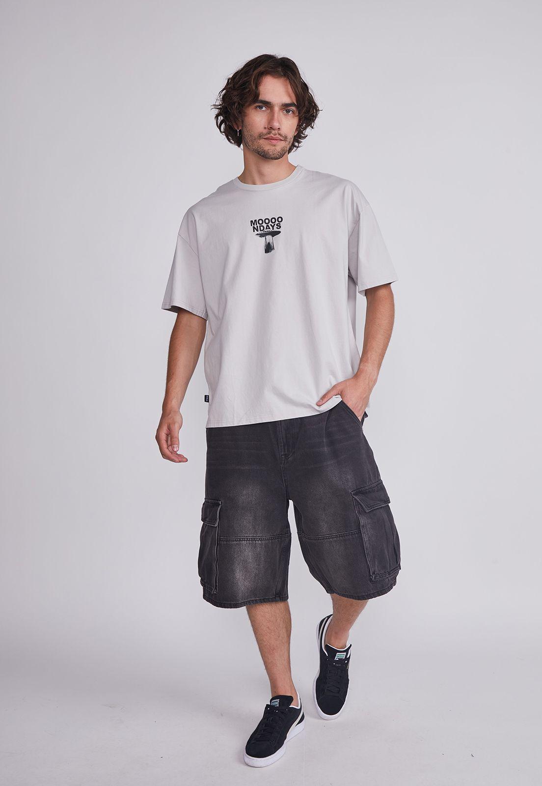 Polera Hombre Gris Ovni Sioux-4