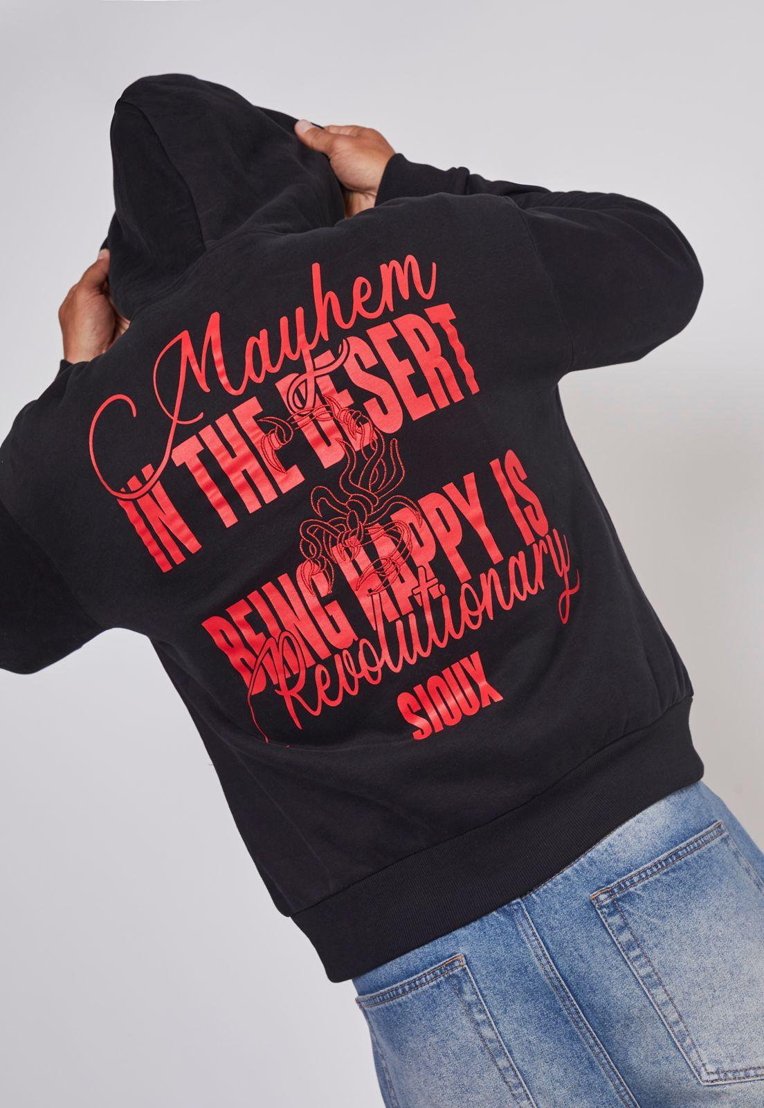 Polerón Hombre Alambre Negro Sioux-3