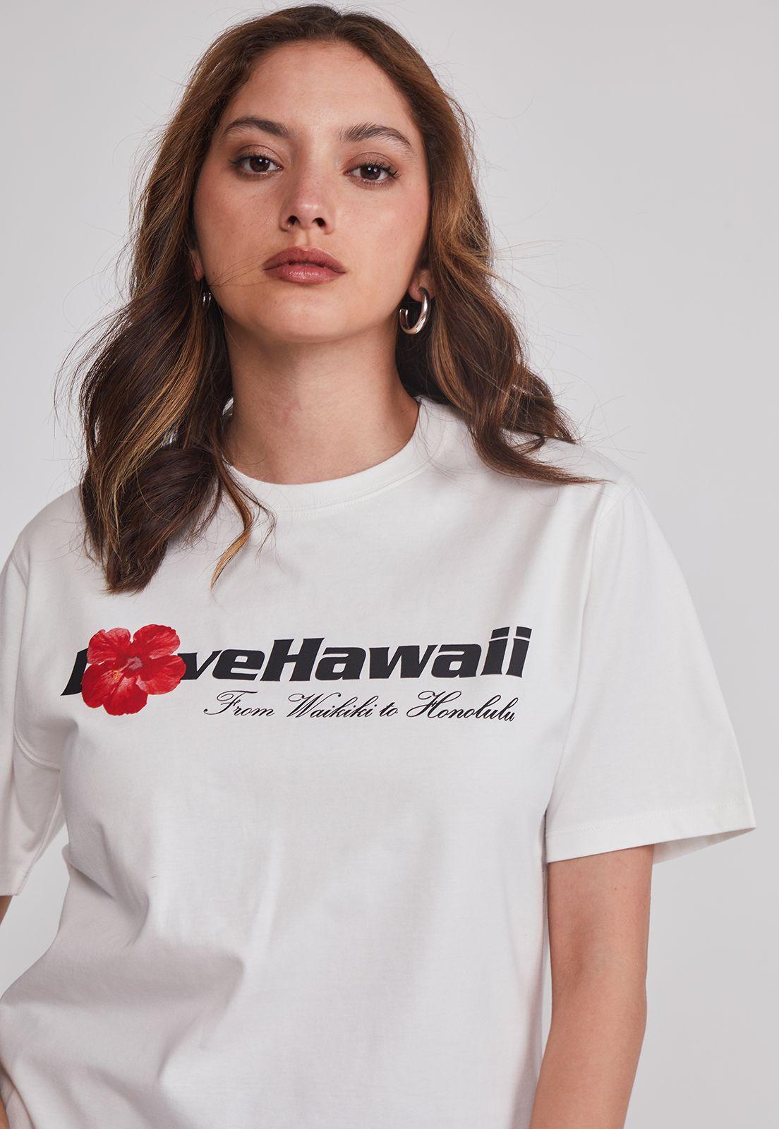 Polera Mujer Oversize Est Trend Blanco Sioux-3